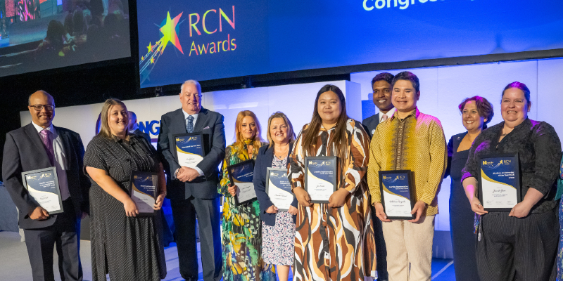 RCN representative and student ambassador 2025 winners