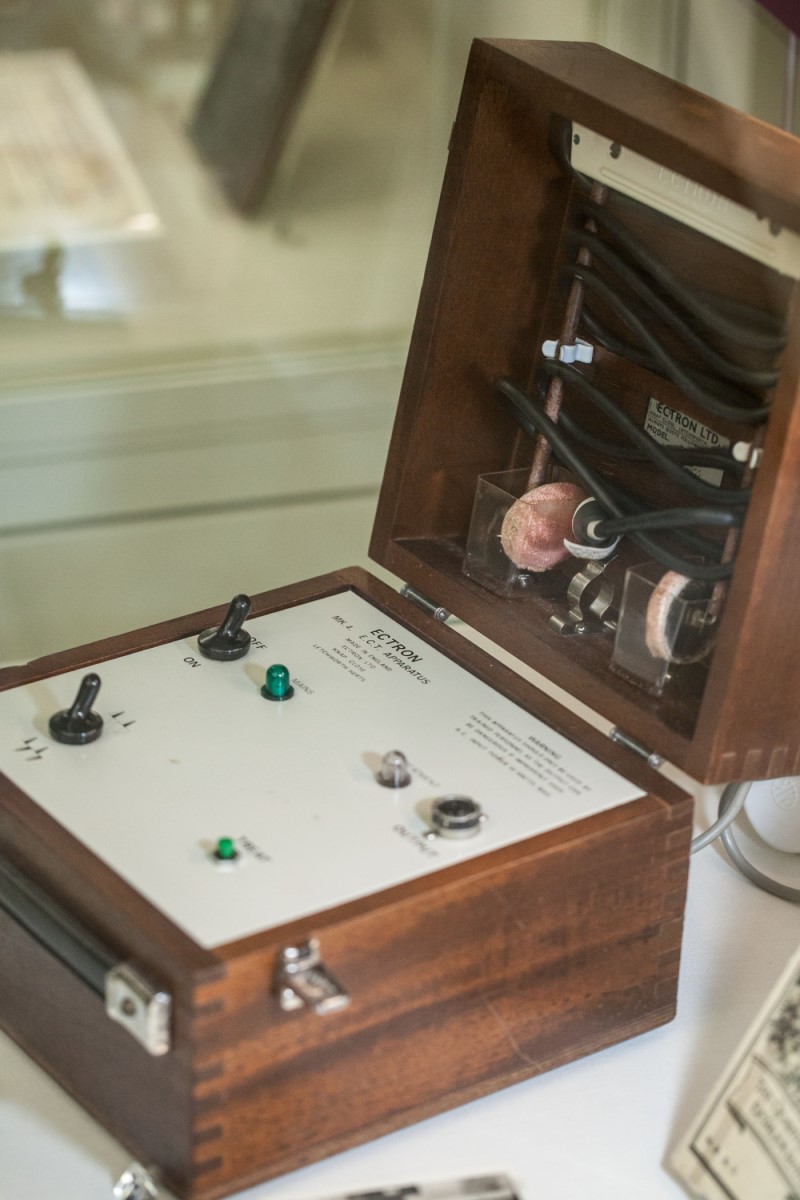 Electro-convulsive therapy machine, c1960