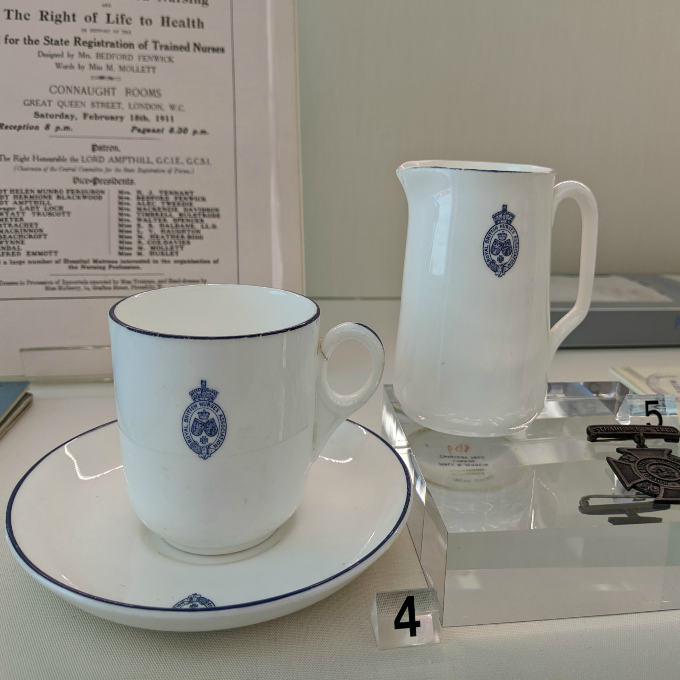 RBNA tea set