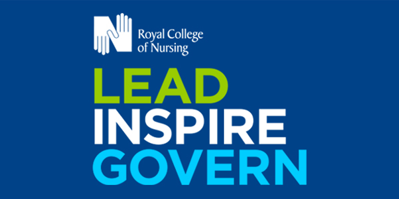 RCN logo followed by text: Lead. Inspire. Govern.