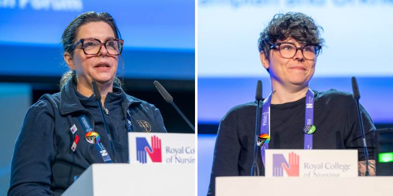 Clare Manley and Dawn Marr