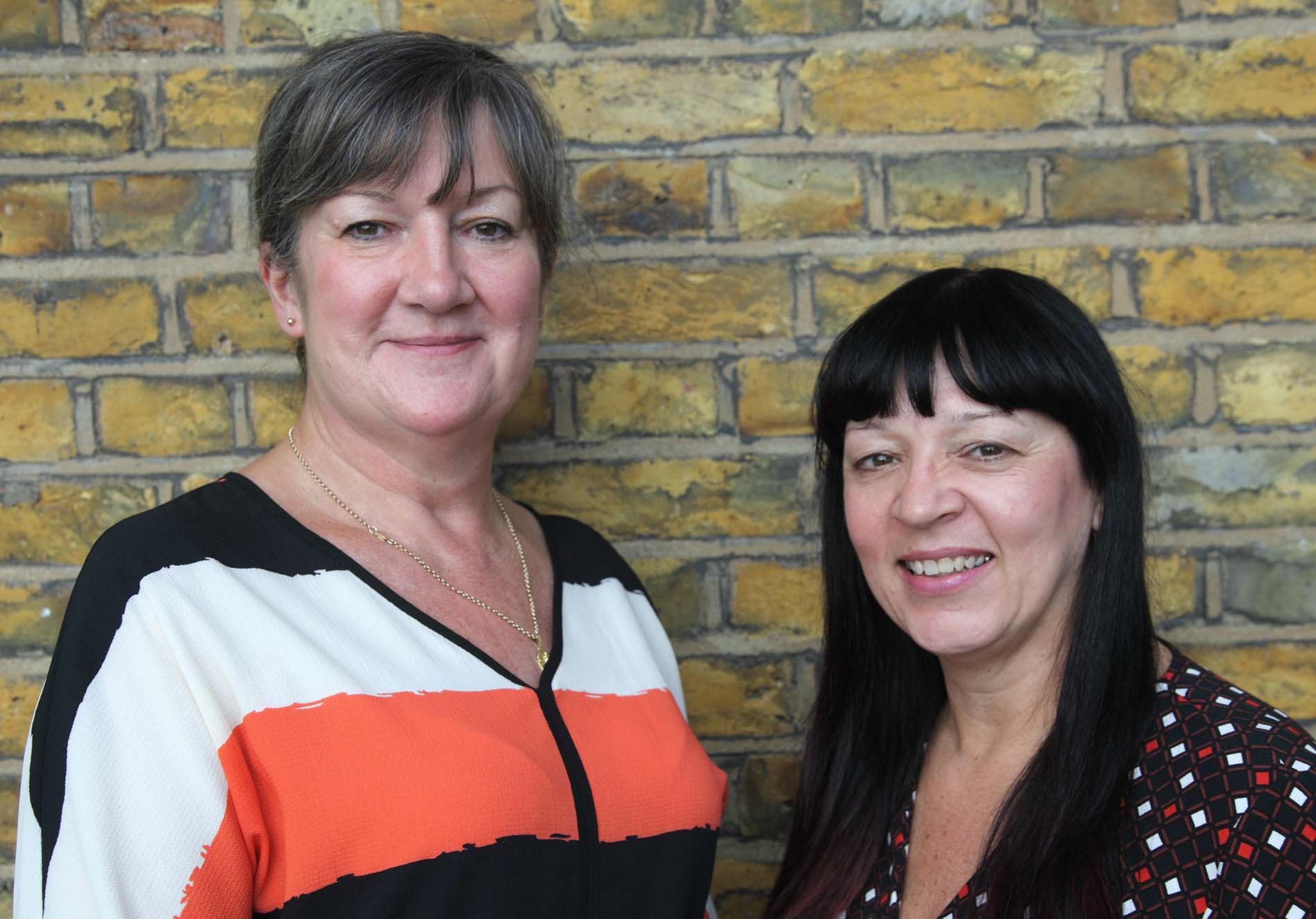 Lors Allford and Tracey Budding from the RCN Trade Union Committee