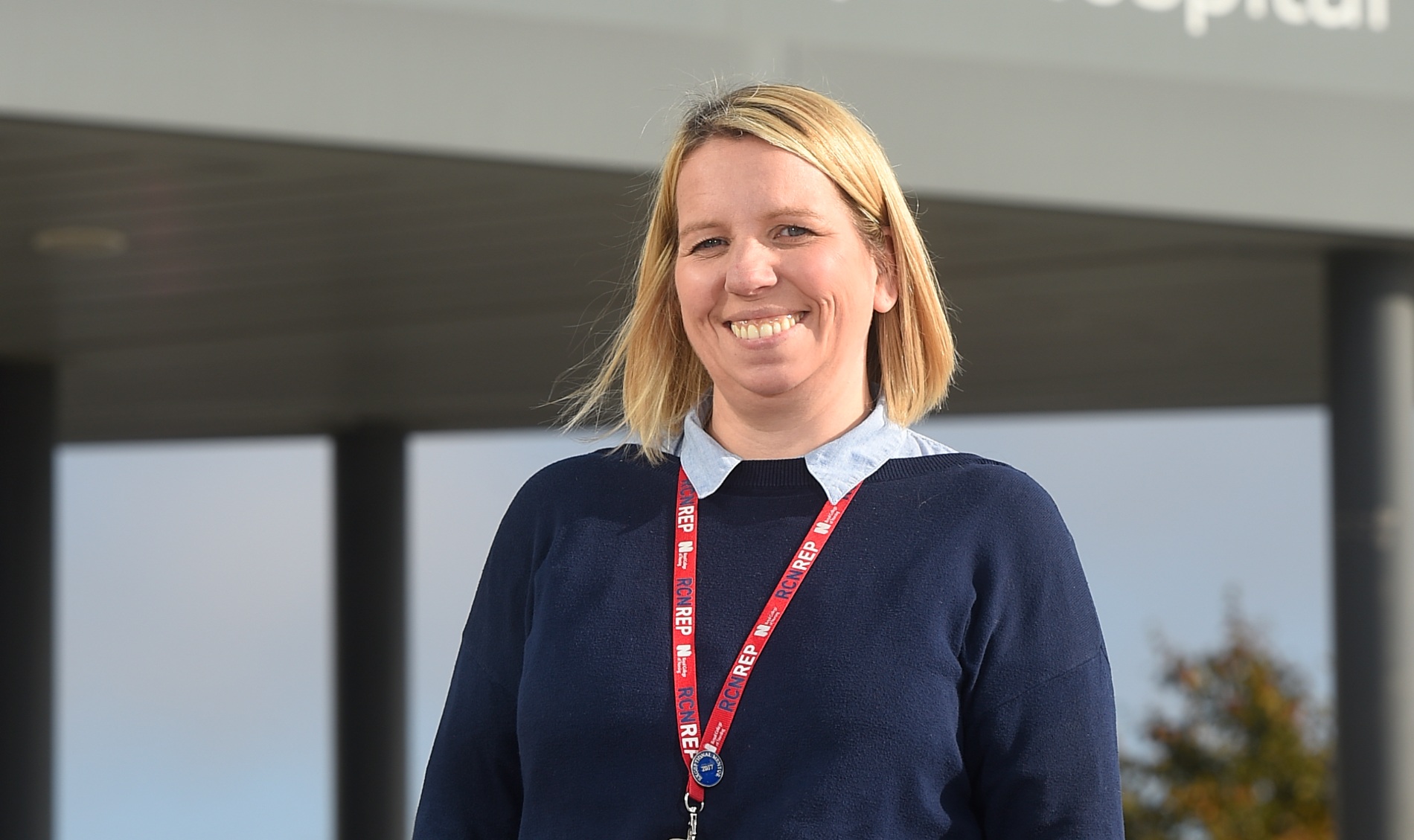 RCN steward Hilary Nelson