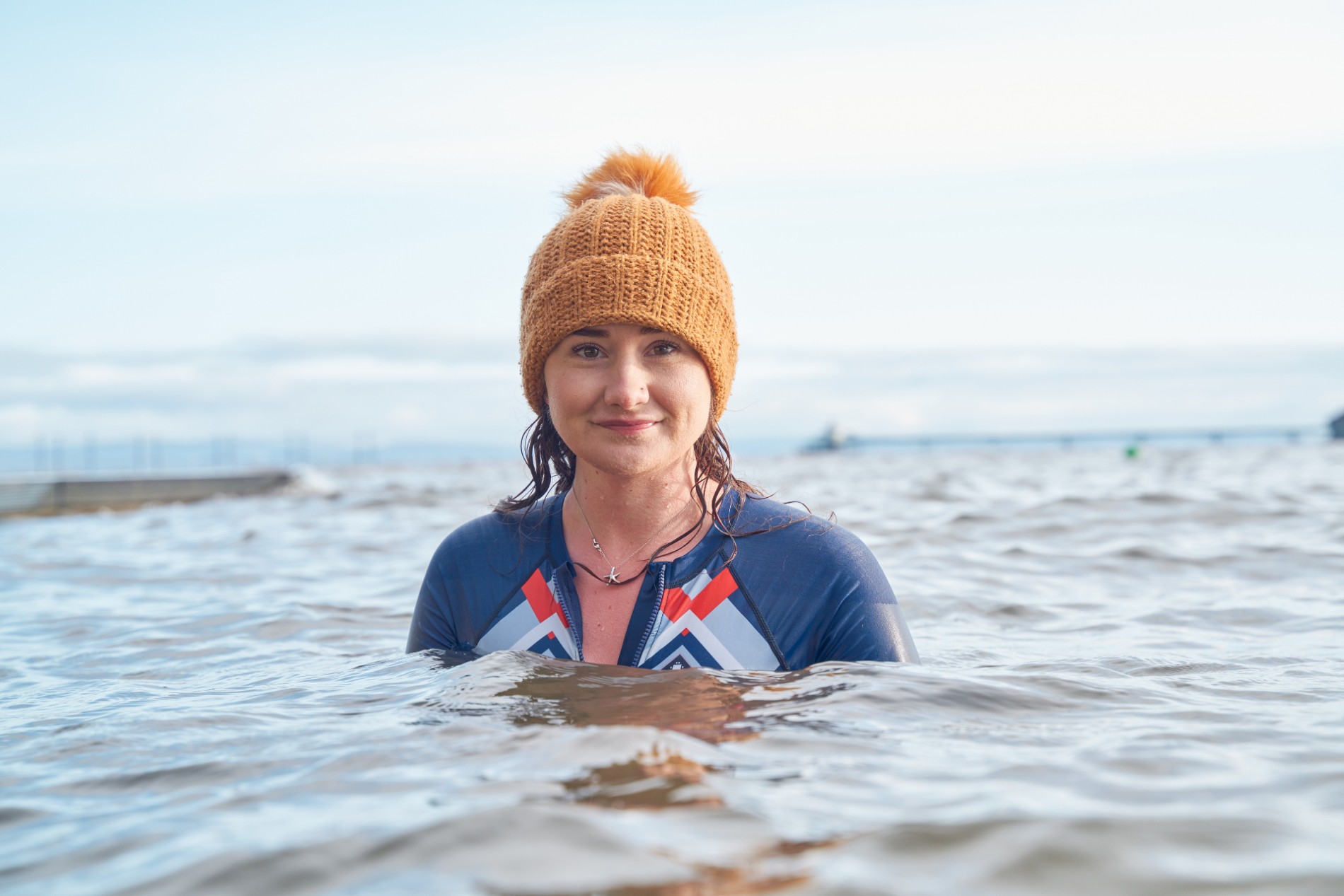 Nurse Olivia wild swimming