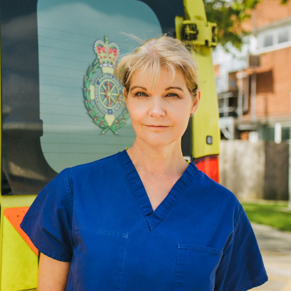 Critical care nurse Dawn