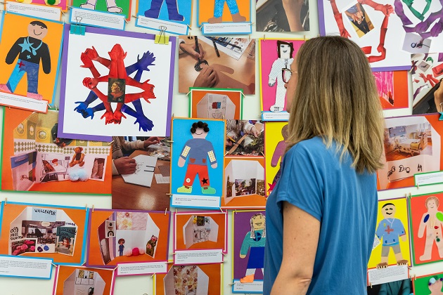 back of head looking at CYP images