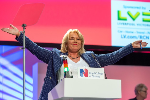 Pat Cullen at RCN Congress 2022