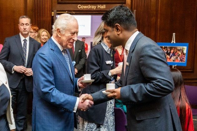 Bejoy and King Charles