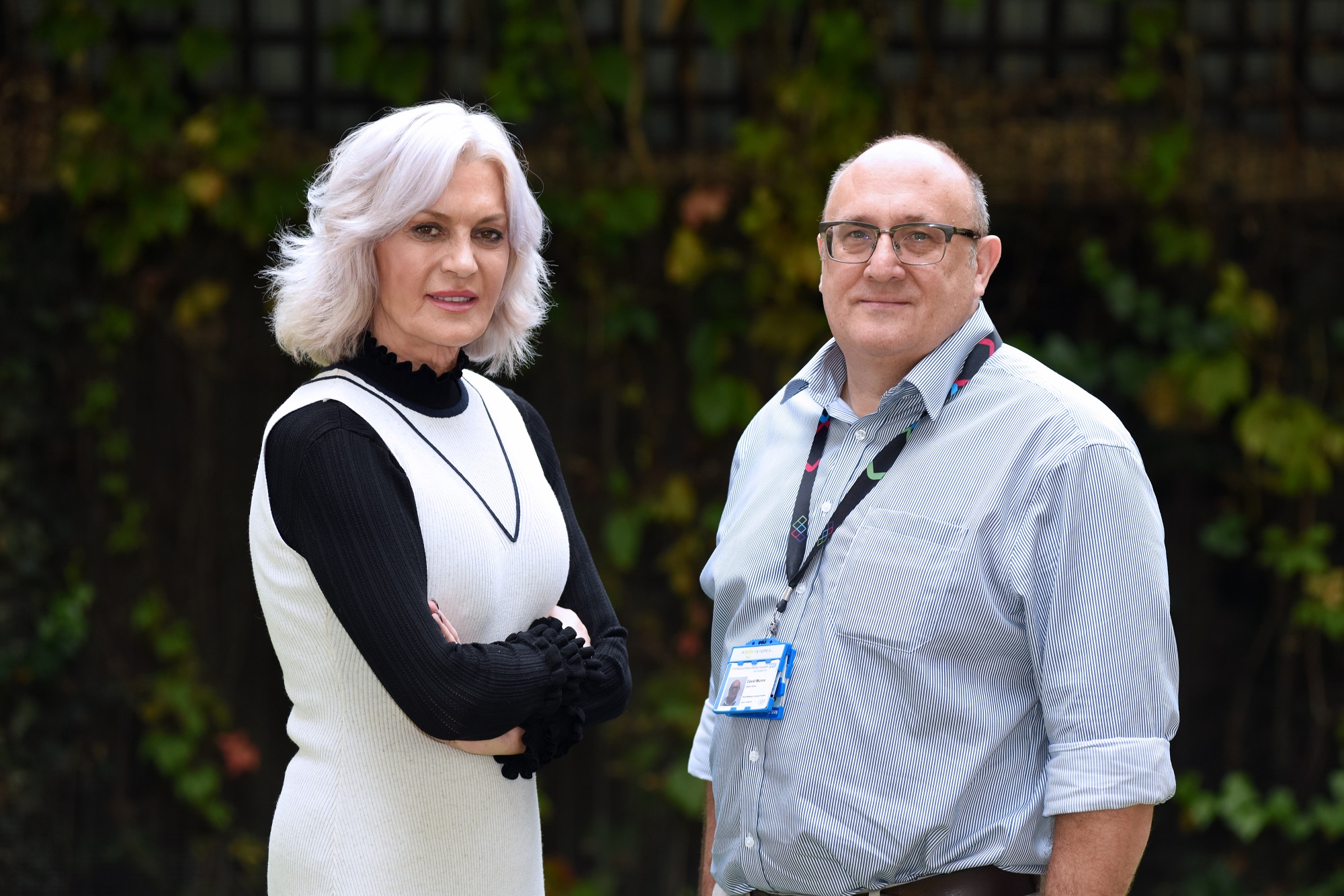 Rebecca Da Havilland with David Munns