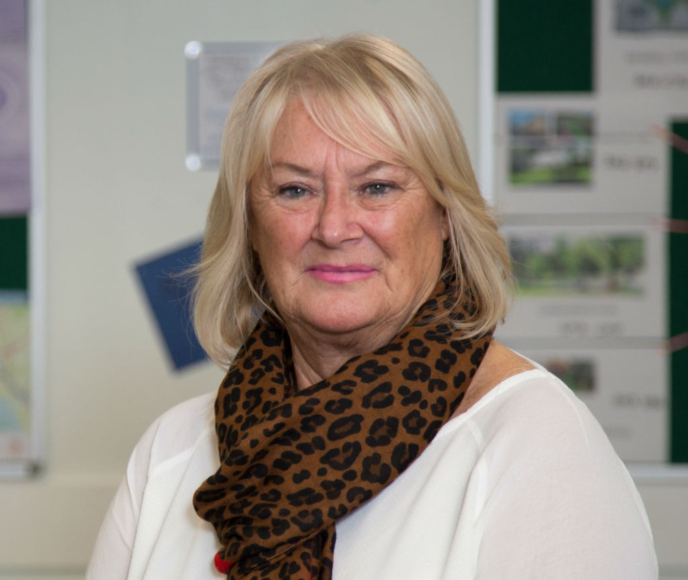 Wales Nurse of the Year Jean Saunders