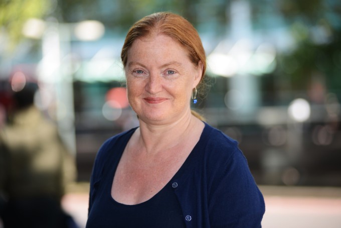 Pathway Nursing Fellow Samantha Dorney-Smith, who specialises in homeless hospital discharge nursing, at UCLH