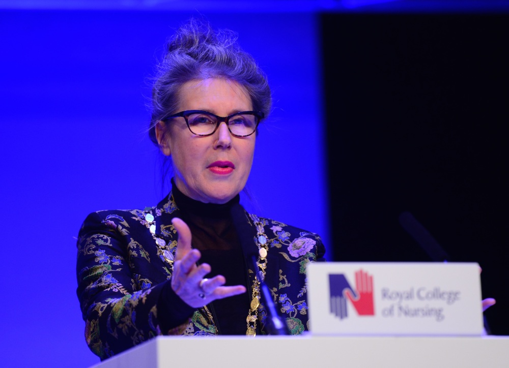 RCN President Anne Marie Rafferty