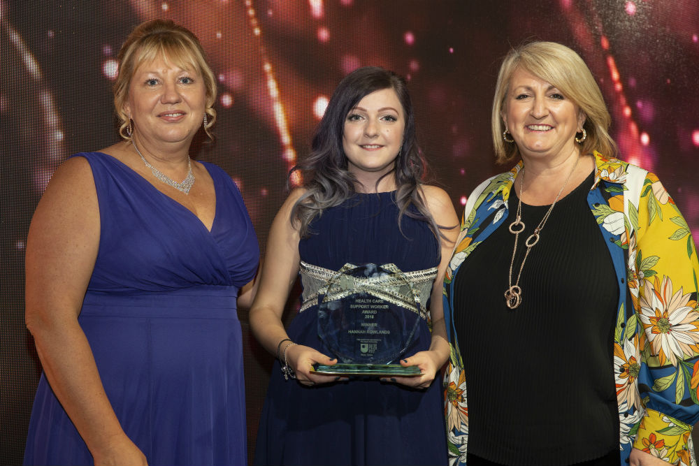 Hannah Rowlands RCN in Wales HCSW of the Year 2018