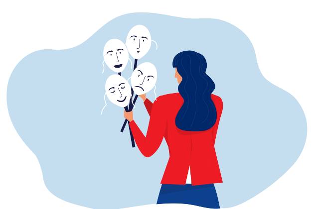 Imposter syndrome masks