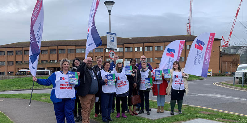 RCN members from Somerset NHS Trust